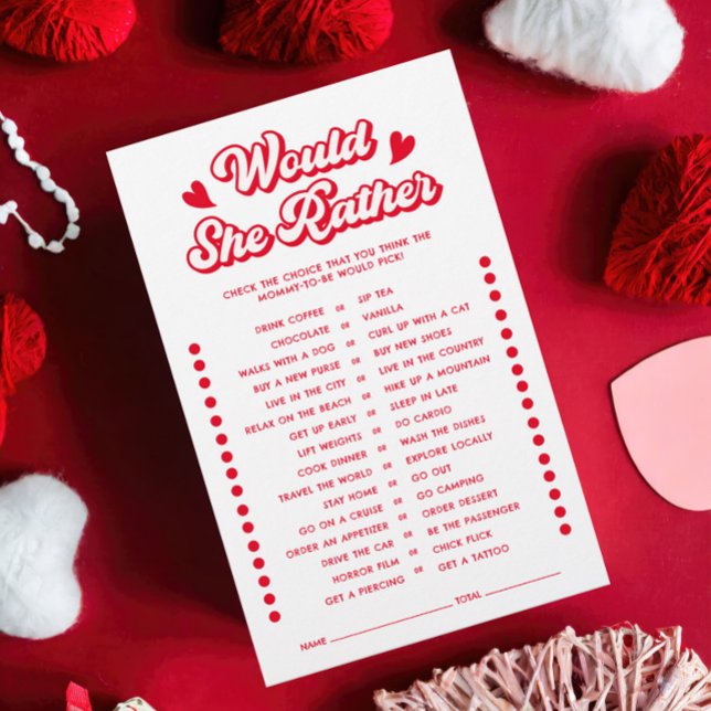 Valentines Babydusche würde sie eher spielen (Von Creator hochgeladen)