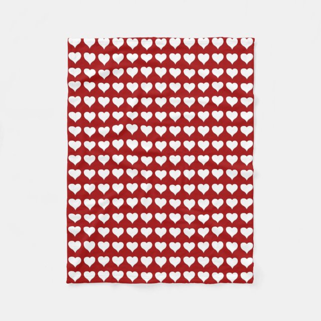 Valentine's Blanket I Liebe Sie Decken anpassen (Vorderseite)