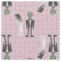 valentines bride frankenstein monster pink herzen