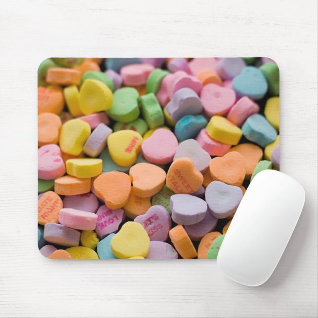 VALENTINE'S CANDY HEARTS  MOUSEPAD (Mit Mouse)