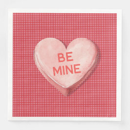 Valentines Candy Paper Napkin Serviette
