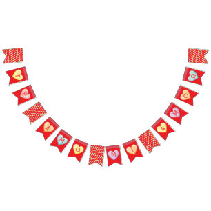 Valentines Candy Te Amo Mi Amore Banner