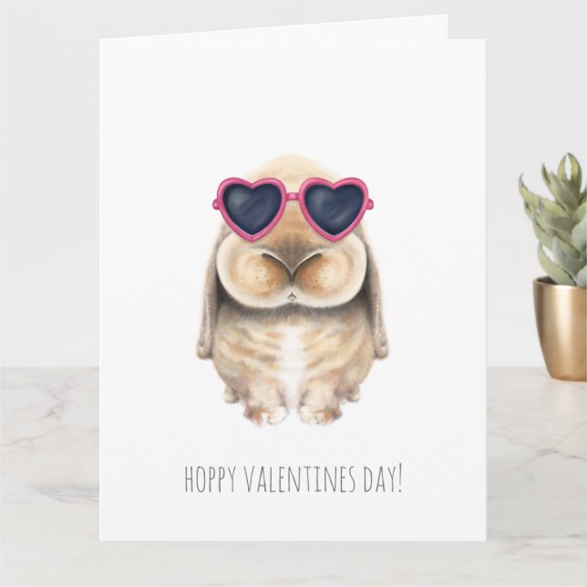 Valentines Card - Niedliche Liebe Karte (Kleine Pflanze)