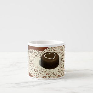 Valentines Chocolate Espressotasse