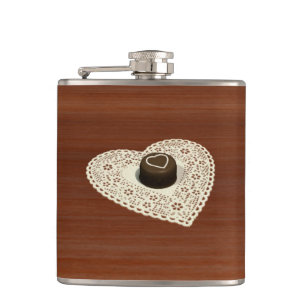 Valentines Chocolate Flachmann
