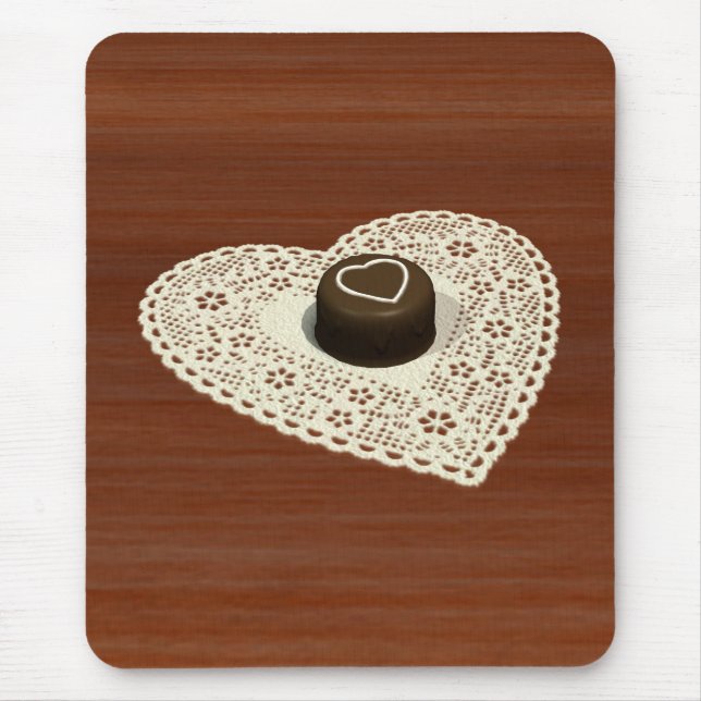 Valentines Chocolate Mousepad (Vorne)