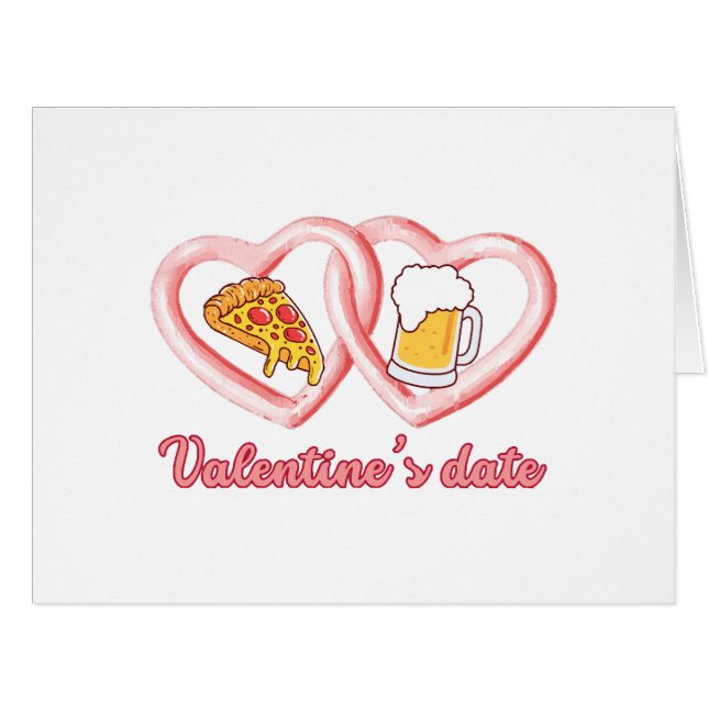 Valentine's Date Pizza Beer (Vorderseite (Horizontal))