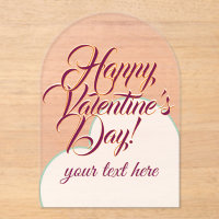 Valentine's Day  Acrylic Invitations