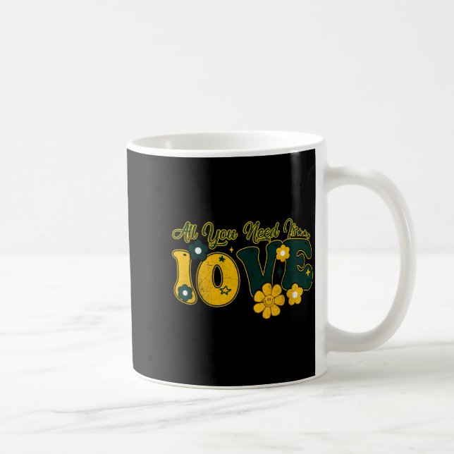 Valentine's Day All You Need Is 10ve Love Funny Me Kaffeetasse (Rechts)