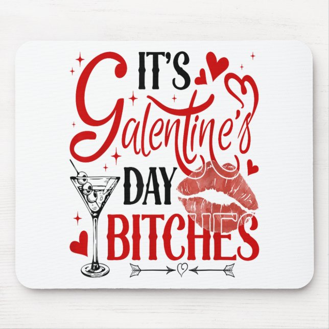 Valentines Day American Sign Love You Hand Sign He Mousepad (Vorne)