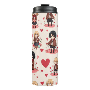 VALENTINE'S DAY ANIME TUMBLER THERMOSBECHER