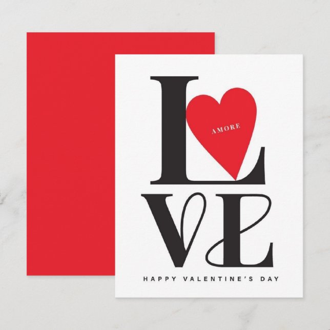 Valentine's Day  Be Mine Valentine's Day Card Mitteilungskarte (Vorne/Hinten)