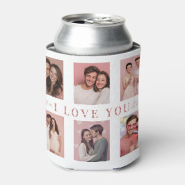 Valentine's Day Can Cooler | Custom Couple Photos Dosenkühler
