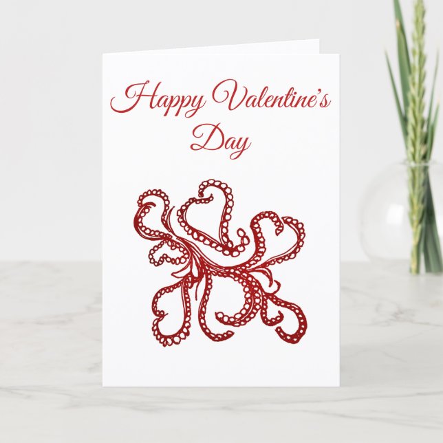 Valentine's Day Card Feiertagskarte (Vorderseite)