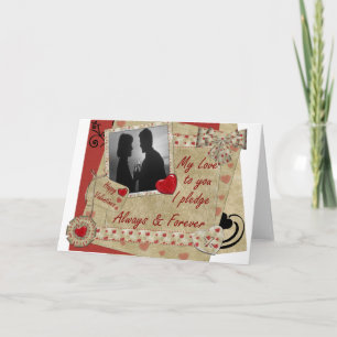 Valentine's Day Card Feiertagskarte