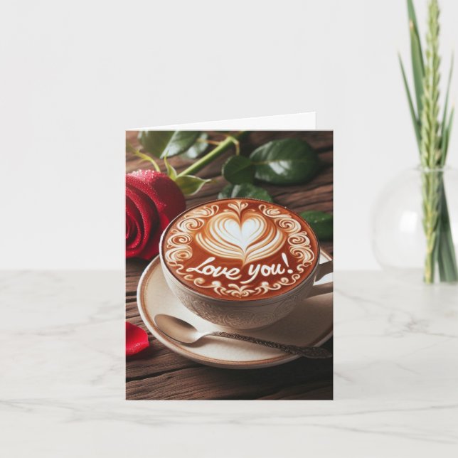 Valentine's Day Card Feiertagskarte (Vorderseite)