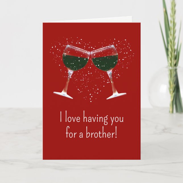 Valentine's Day Card für die Brauerei Karte (Vorderseite)
