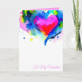 Valentine's Day Card - To My Valentine Ankündigung