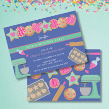 VALENTINE'S DAY COOKIE PARTY EINLADUNG