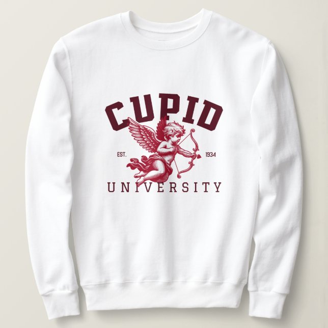 Valentine's Day - Cupid with arrow Sweatshirt (Design vorne)