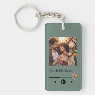 Valentine's Day Custom Photo Keychain Schlüsselanhänger