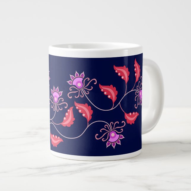 VALENTINE'S DAY GIFT FÜR FREUND, EHEFRAU, HUSBAND Jumbo-Tasse (Vorderseite Rechts)