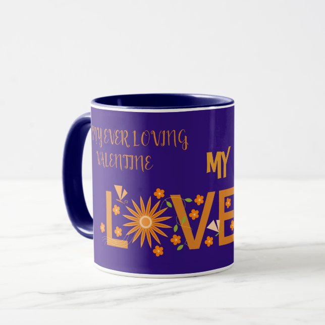 VALENTINE'S DAY GIFT FÜR FREUND, EHEFRAU, HUSBAND TASSE (Vorderseite Links)