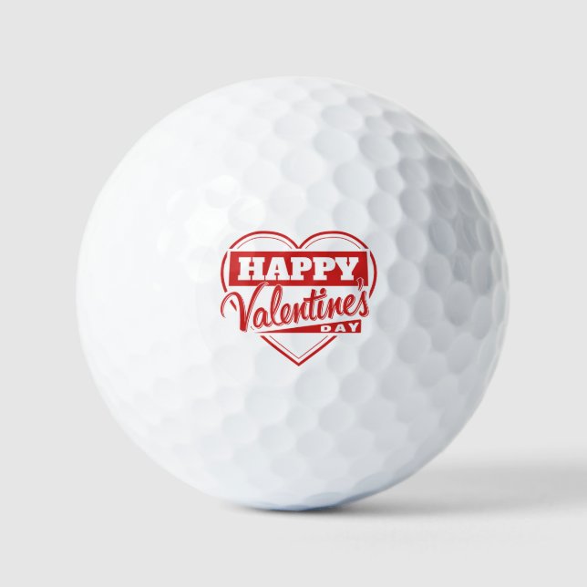 Valentine's Day Golfball (Vorderseite)