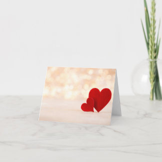 Valentines day greeting card. karte