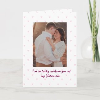 Valentine's Day Greetings Card Karte