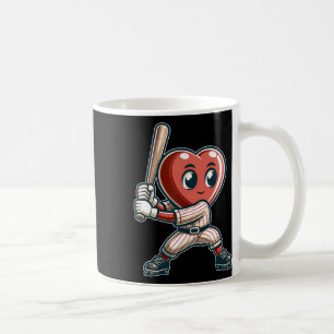 Valentine's Day Heart Sell Team Player Tter Hitter Kaffeetasse