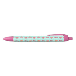 Valentine's Day Heart Truck Black Ink Pen Kugelschreiber
