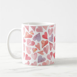 Valentines Day Hearts Mug Kaffeetasse