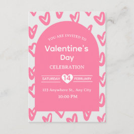 Valentine's Day Invitation Card