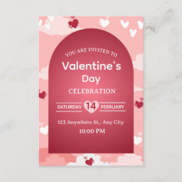 Valentine's Day Invitation Card