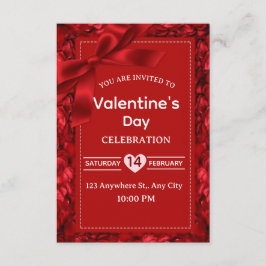 Valentine's Day Invitation Card