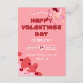 Valentine's Day Invitation Card