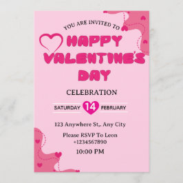 Valentine's Day Invitation Card