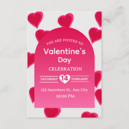 Valentine's Day Invitation Card