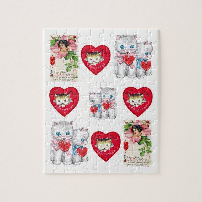 Valentine's Day Jigsaw Puzzle (Vertikal)