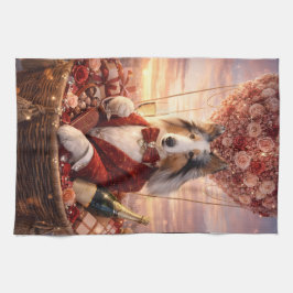 Valentines Day Kitchen Towel Geschirrtuch