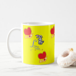 Valentine's Day Lapin Lapin Love Mugs
