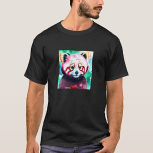 Valentine's Day Liebe Heart Red Panda Girlfriend F T-Shirt