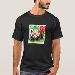 Valentine's Day Liebe Heart Red Panda Girlfriend F T-Shirt