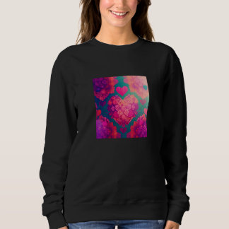 Valentine's Day Love Heart Girlfriend Fiancée Wife Sweatshirt