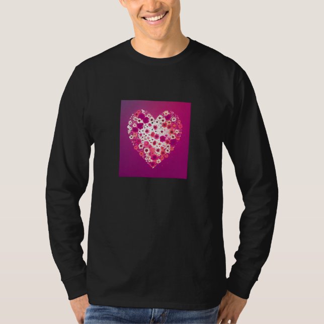 Valentine's Day Love Heart Girlfriend Fiancée Wife T-Shirt (Vorderseite)