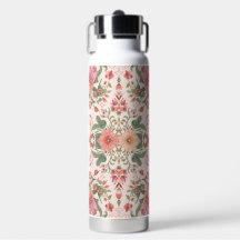 Valentine's Day, Lovely Pink Flowers Pattern 
