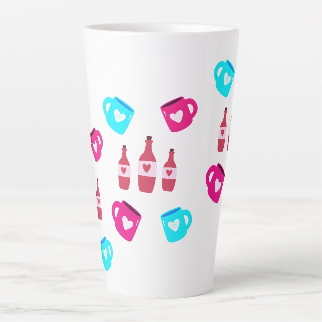 Valentine's Day Mugs and Bottles  Milchtasse (Vorderseite)