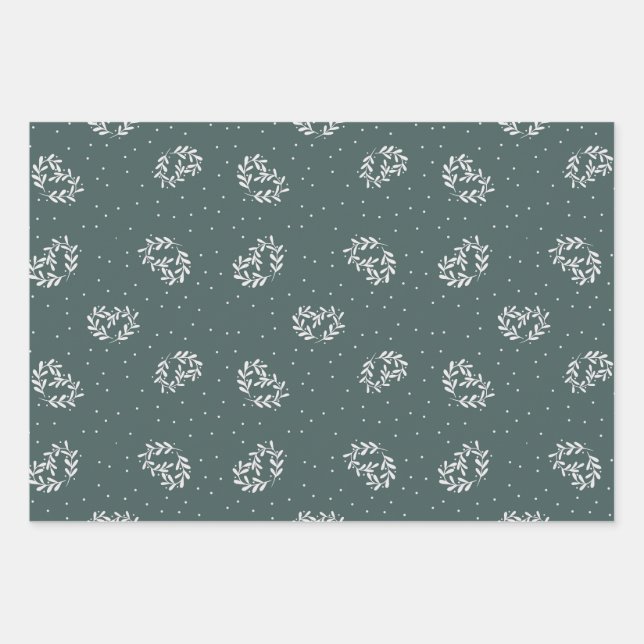 Valentine's Day nahtlos Muster Wrapping Papier (Vorderseite)