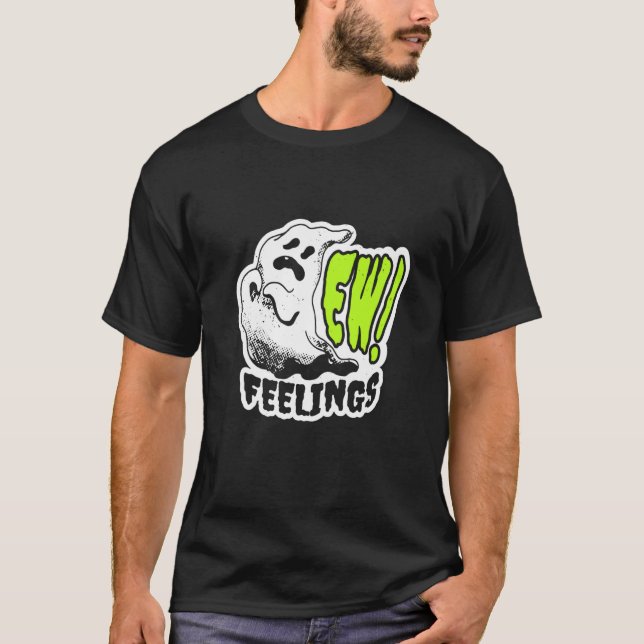Valentine's Day Outfit EW Feelings Anti Valentine' T-Shirt (Vorderseite)